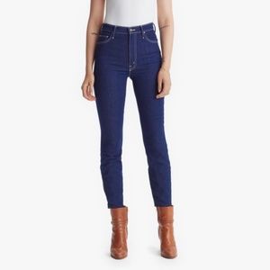 Mother The Swooner Ankle Jeans in Ooh La La Deep Blue 26